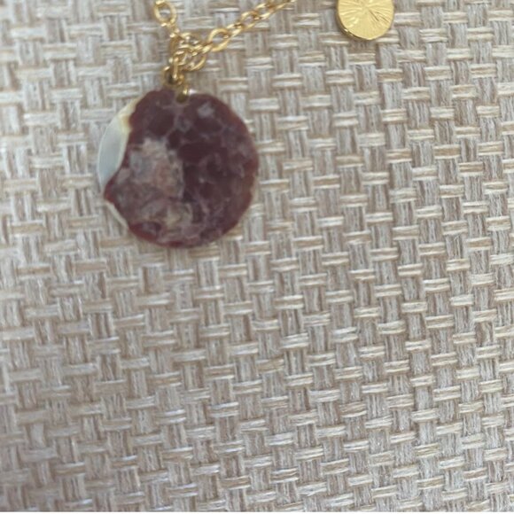 Ettika Layered Gold Coin & Shell Disc Necklace Set – 18kt Plated, Chic & Dainty - Picture 5 of 6